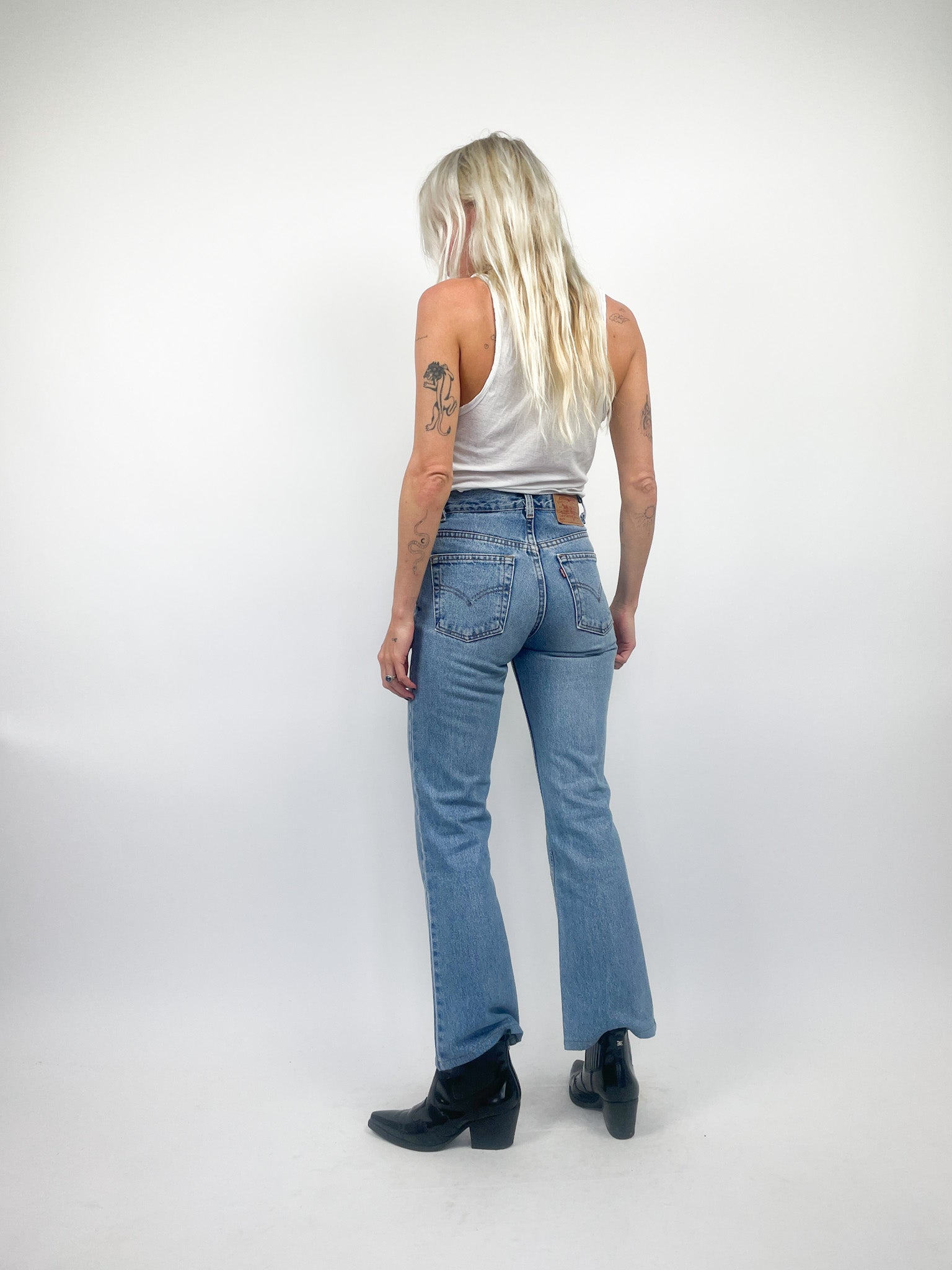 Levi's 517 shop bootcut cropped